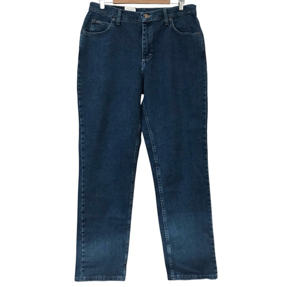 NEW - Riders by Lee 14 M Patriot Blue Jeans High Waist Mom Relaxed Fit vintage - Picture 2 of 7